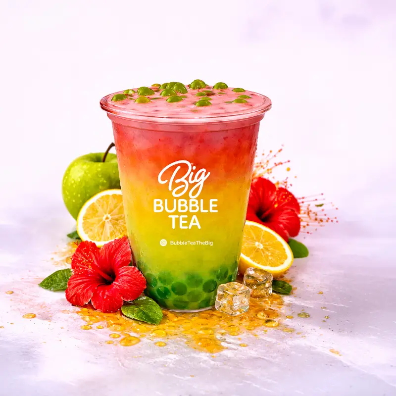 Lemonade Green Apple Bubble Tea
